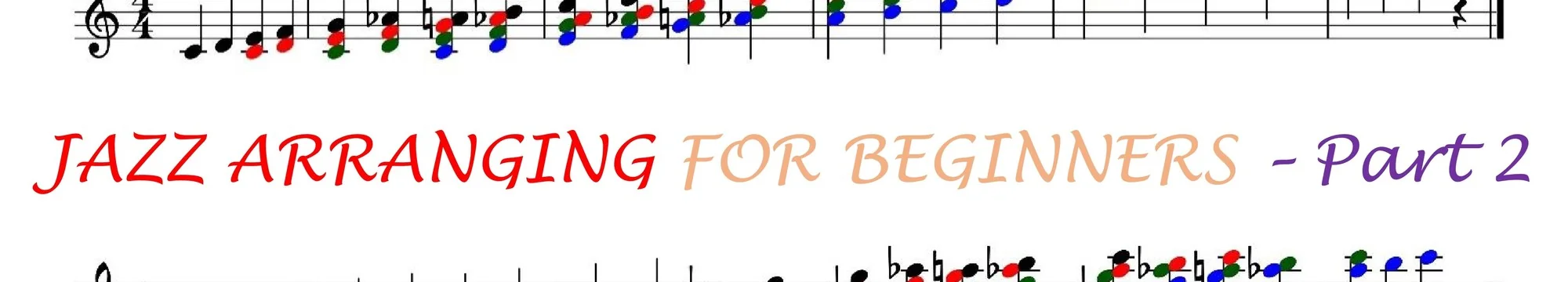 Jazz Arranging for Beginners – Part 2 [Tecniche di Arrangiamento Jazz per Principianti – Seconda Parte]